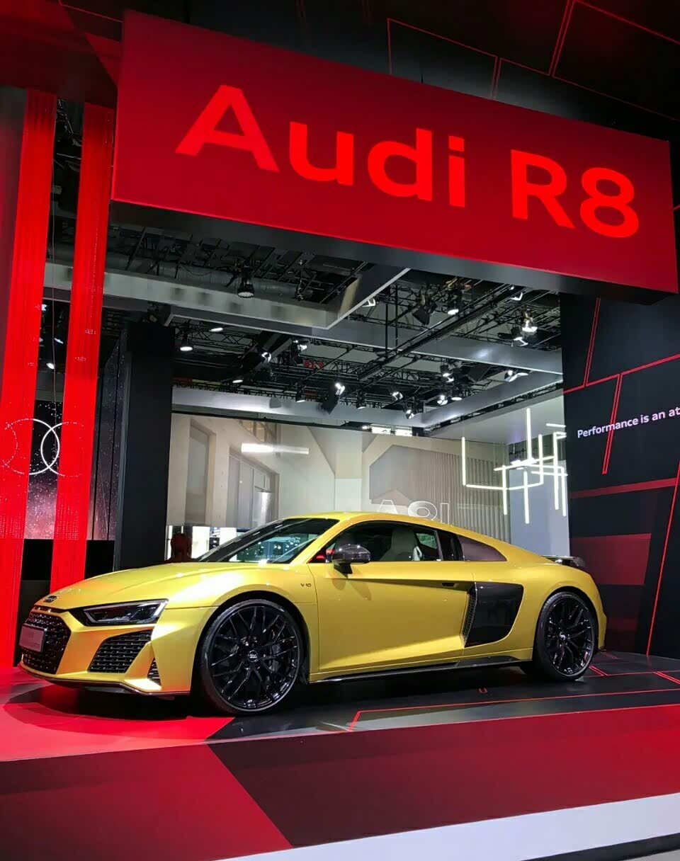 2020北京车展 老铁们,你们最心爱的奥迪r8 来了!