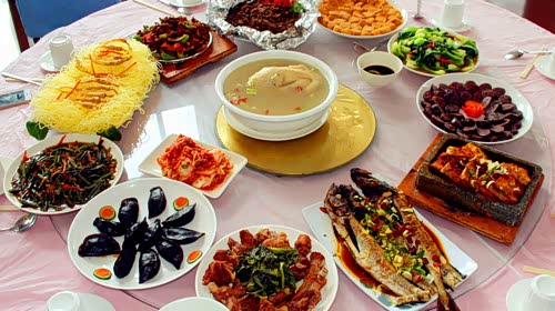 当你饿了的时候美食就是山珍海味