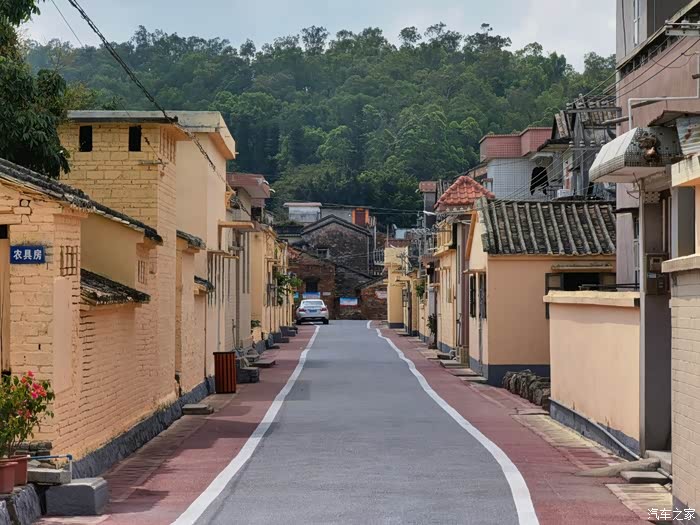 gs3自驾蔡李佛拳法发源地新会崖门镇的京梅村