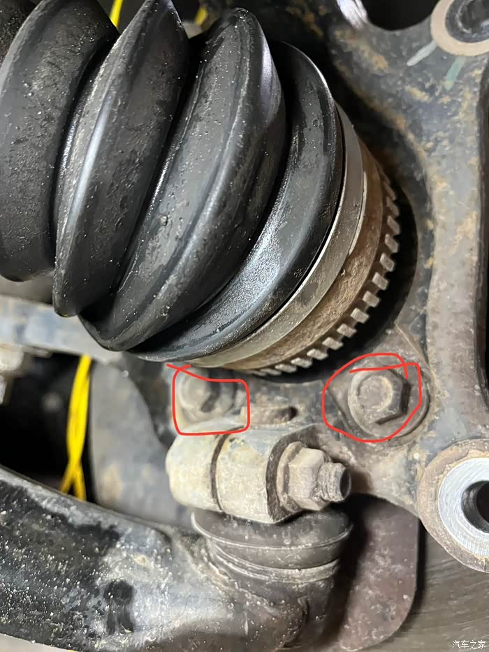 宝骏730换前轮轴承教程