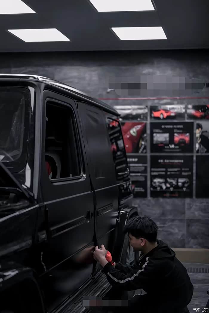 奔驰大g改装黑武士硬气十足