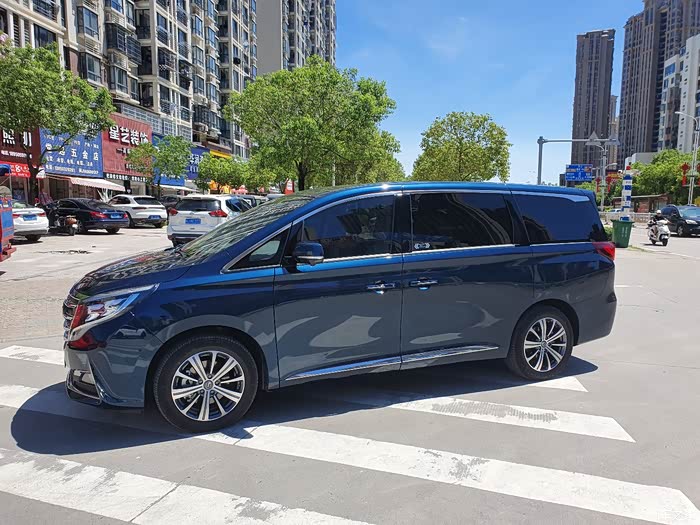 【图】提还没有满月的孔雀蓝gm8_传祺m8论坛_汽车之家论坛