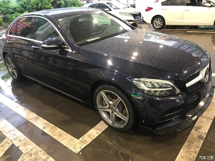 【图】《来自星徽的你》钙石蓝c180l_奔驰c级论坛_汽车之家论坛