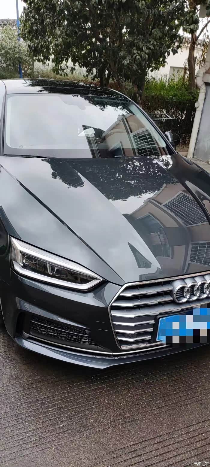 19款a5曼哈顿灰,自用原版原漆,开了10000公里新车_奥迪a5论坛_汽车之
