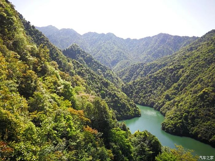 大觉山全景图图片