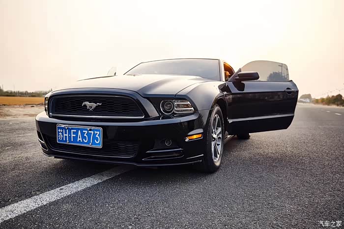 5代野马情怀无价不挡车牌了