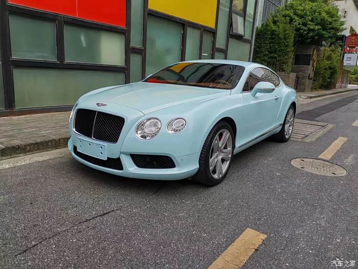 宾利gt15年tiffany蓝原厂漆