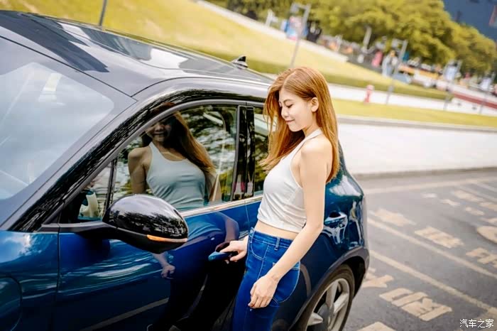 帅气的保时捷女车主带给你的故事.