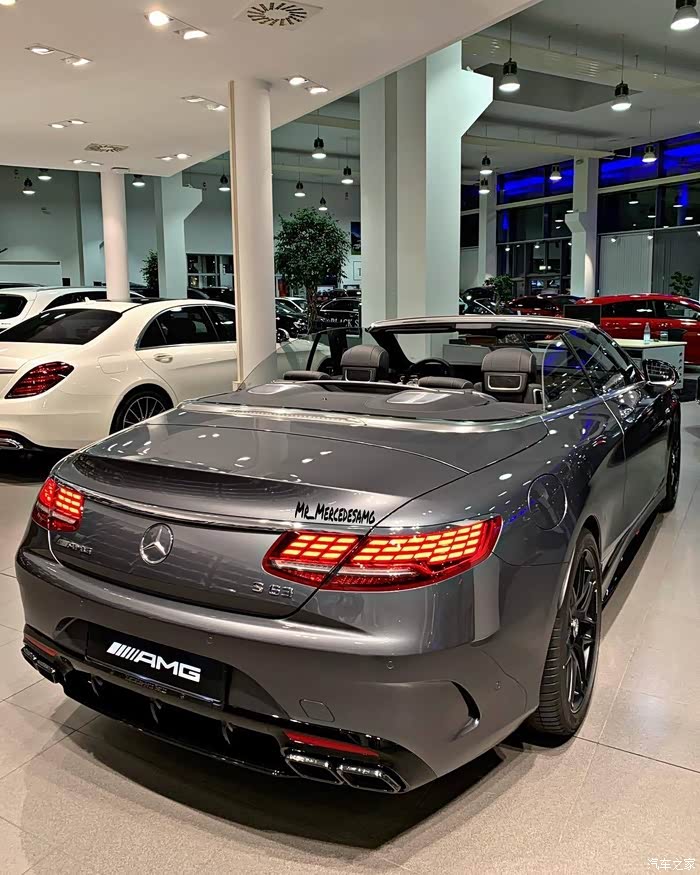 奔驰s63 amg 敞篷,帅气逼人