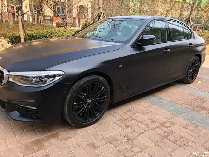 【图】炭黑540i车已提,简单发几张照片_宝马5系论坛_汽车之家论坛