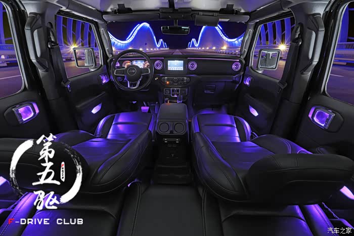 牧马人全新氛围灯,男人的浪漫