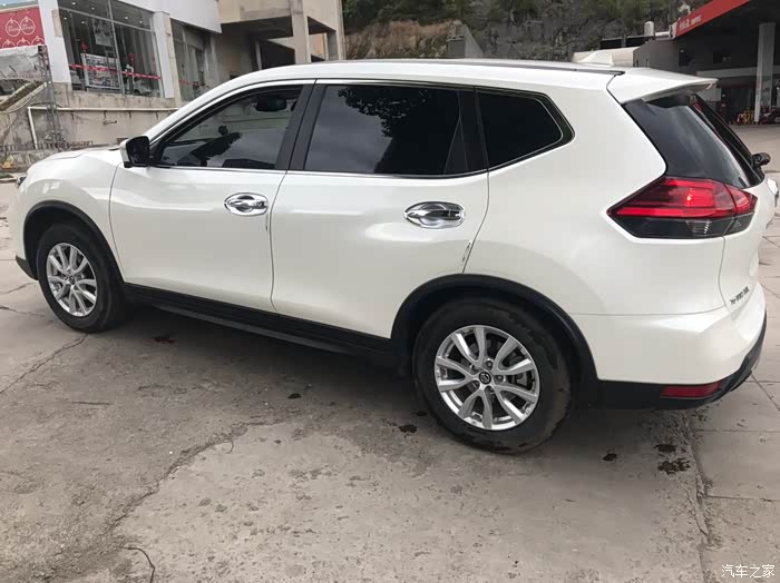 白色奇骏我的选择分享我的提车作业