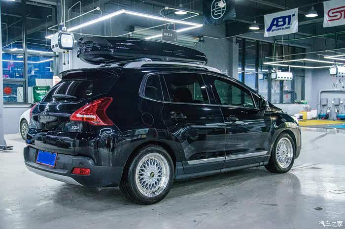 3008改绞牙换轮毂,加行李箱.自恋爆照加媳妇美照