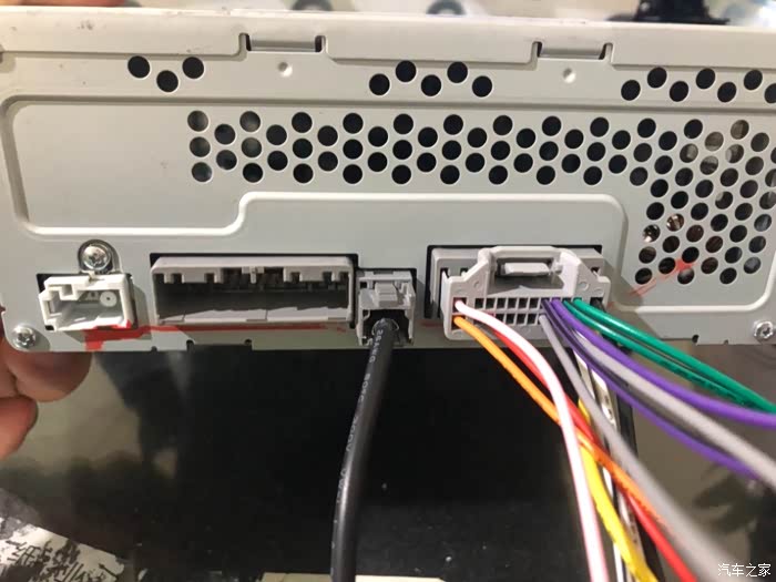 2019款本田crv拆了收音机改家用不认u盘