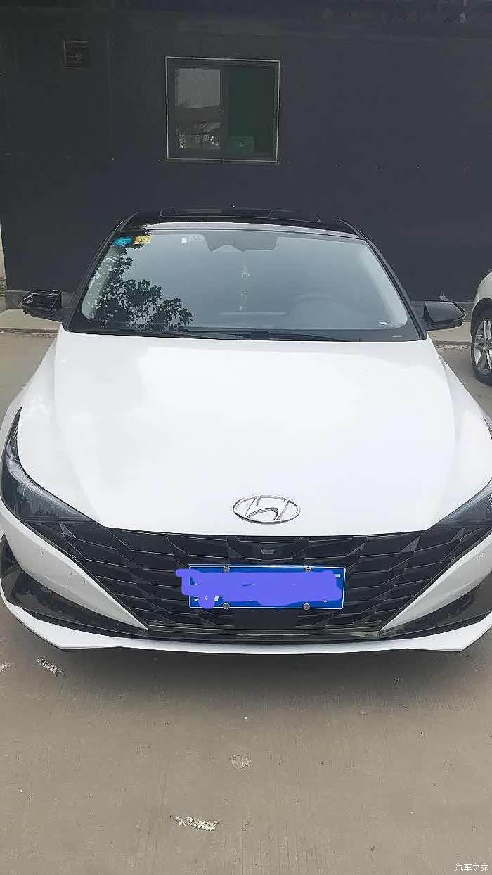 七代伊兰特真是吸睛啊