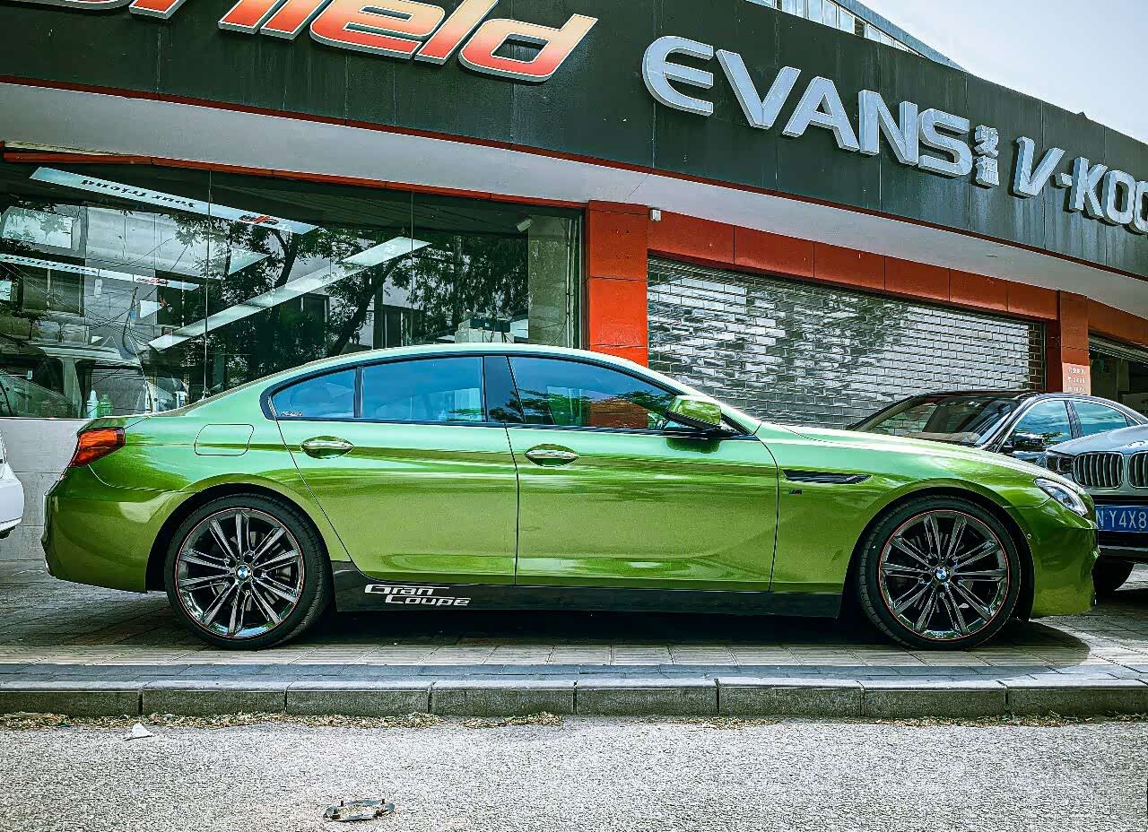 【图】绿色的宝马五系更加活力十足_宝马5系论坛_汽车之家论坛