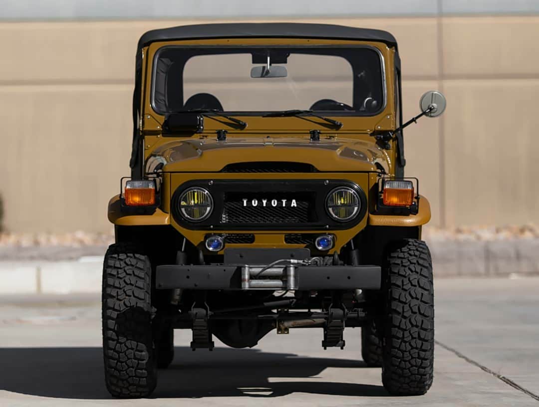丰田fj40是一台专门给越野迷准备的活化石