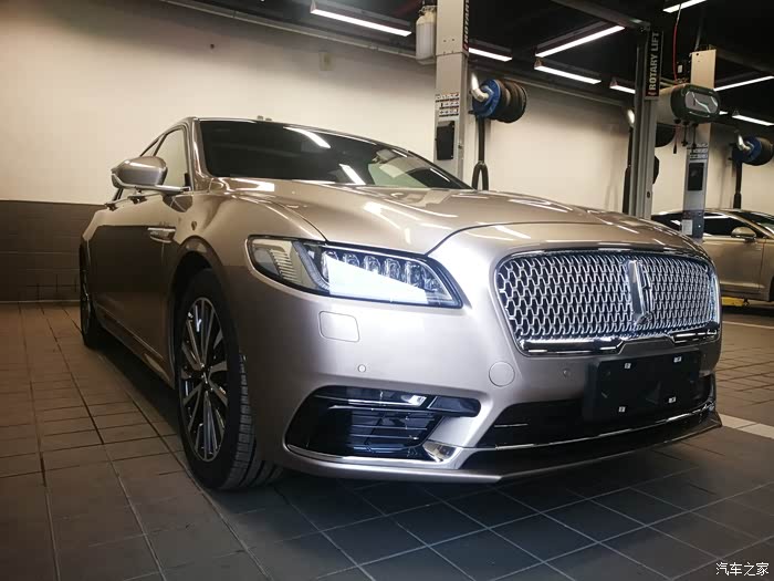 0尊耀冰咖棕提车简单作业!_林肯大陆论坛_汽车之家论坛