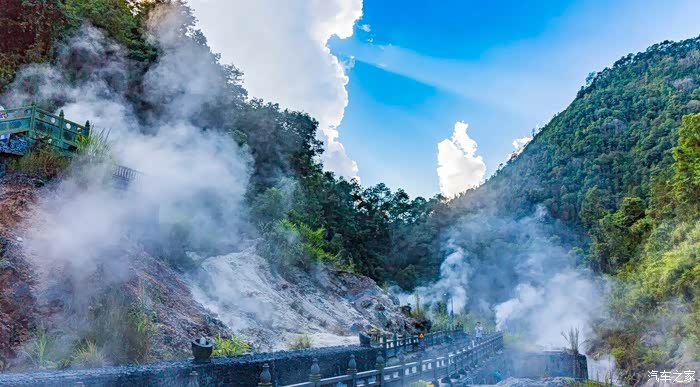 自驾游腾冲热海公园