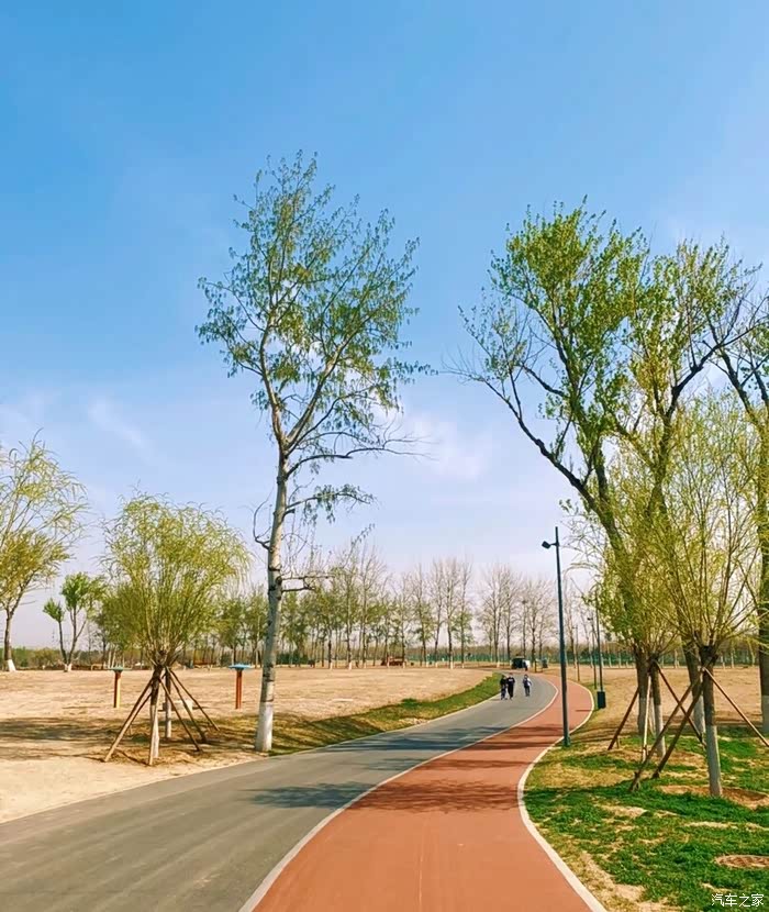 【万物复苏送福利】小鹏车主带你游背景温榆河公园