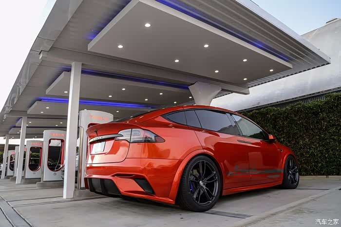 特斯拉model x改装up美版案例,美轮美奂!