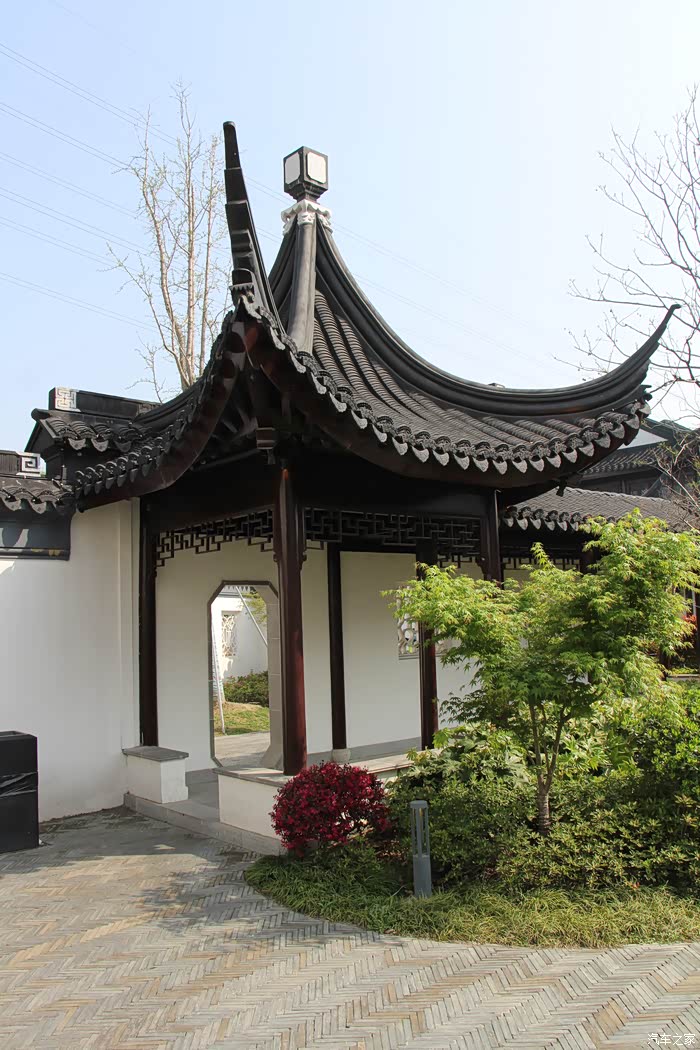 江浙赣闵皖自驾游49阳澄湖服务区木樨园