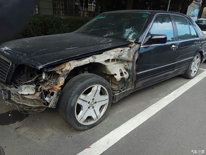 【图】又一虎头奔惨糟迫害_奔驰s级论坛_汽车之家论坛