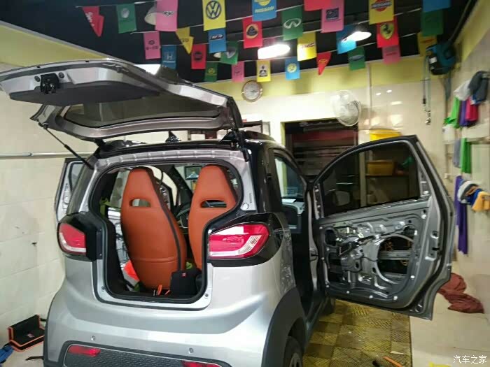 【图】小e改音响,做隔音,完美……_宝骏e100论坛_汽车之家论坛