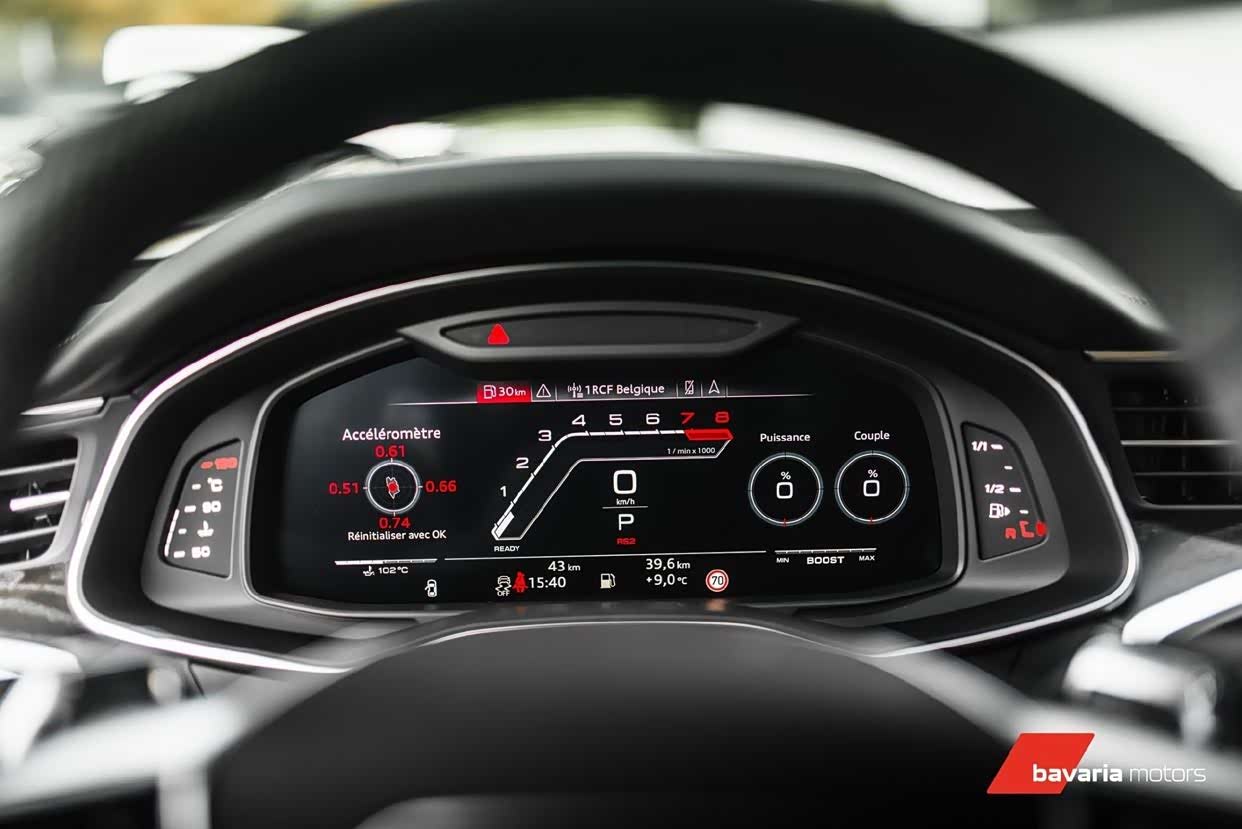 奥迪rs6豪华内饰是不是很吸引你?