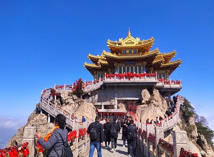 我和領界的五一假期洛陽遊記二遊老君山