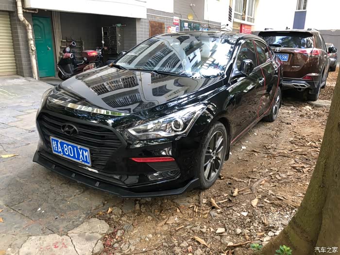 17款现代名图进阶黑武士纪录片