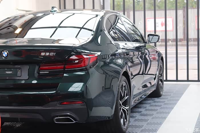 【图】牛津绿530风尚提车作业_宝马5系论坛_汽车之家论坛