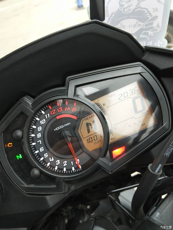 实测川崎x300油耗
