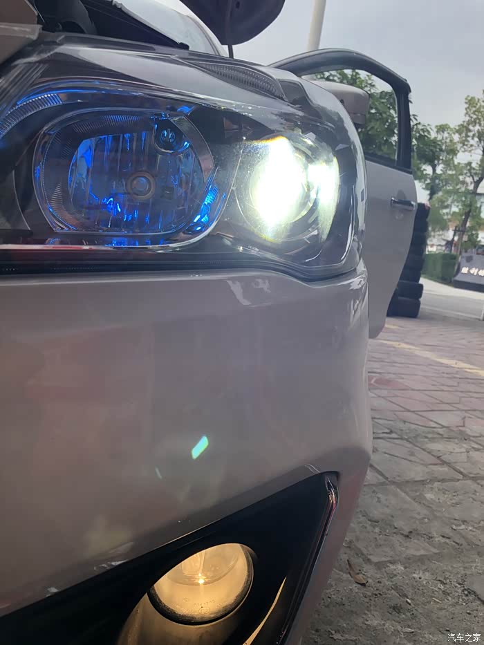 已入手欧司朗led大灯