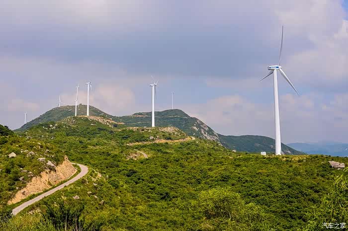 与gs8同行观江门台山之风车山