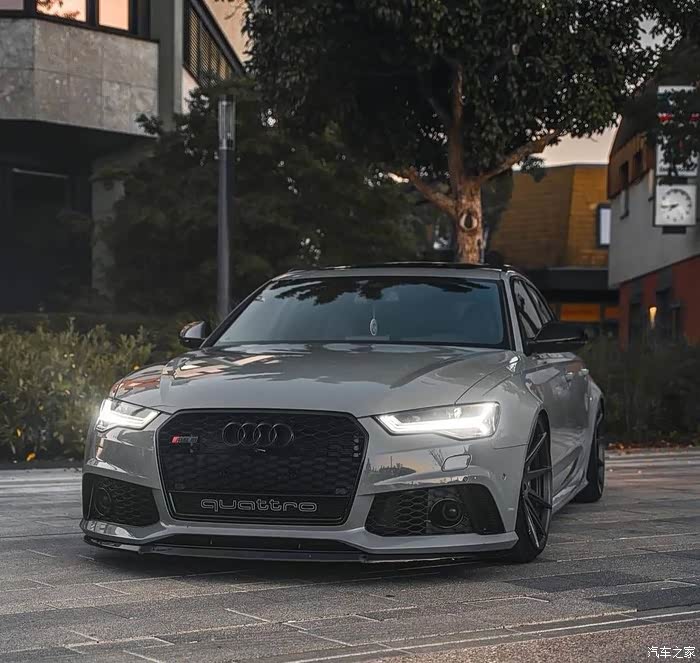 奥迪c7 rs6水泥灰的颜色,有和我一样喜欢这一代奥迪rs6