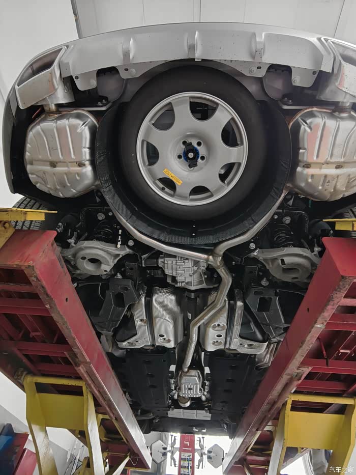 2021福特锐界底盘窥见