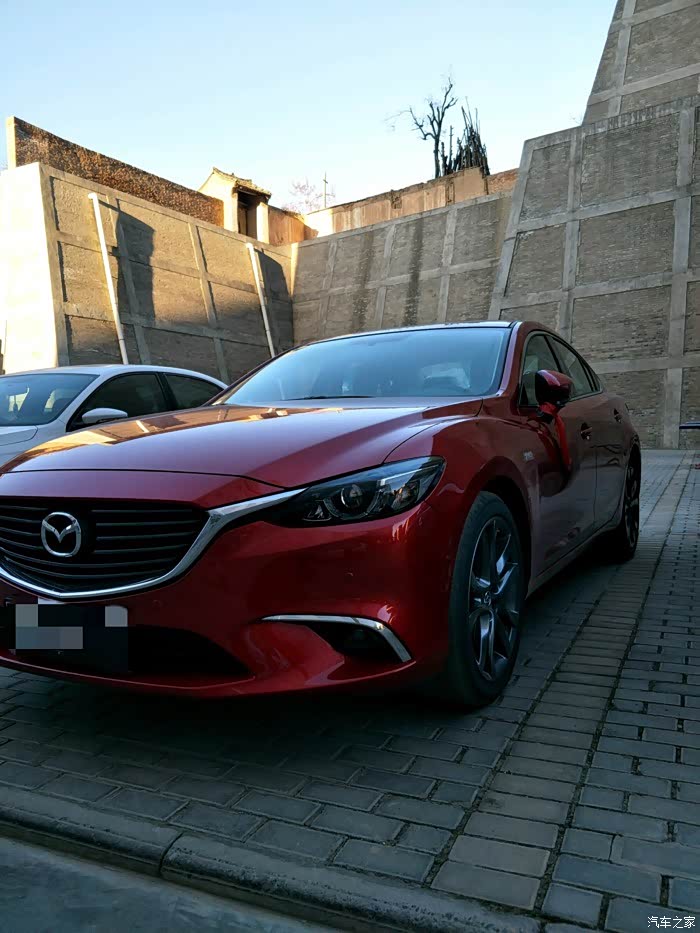 涡轮当道自吸为王18款魂动红阿特兹提车作业多图