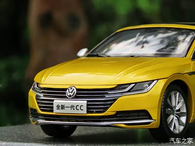 实车不便宜但是模型超实惠 实拍1:18原厂第二代大众cc模型