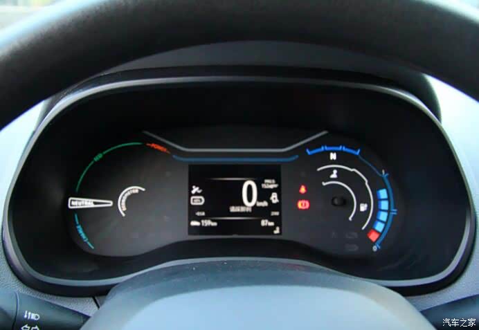 电车就该有电车的科技感,仪表盘样式很阔以