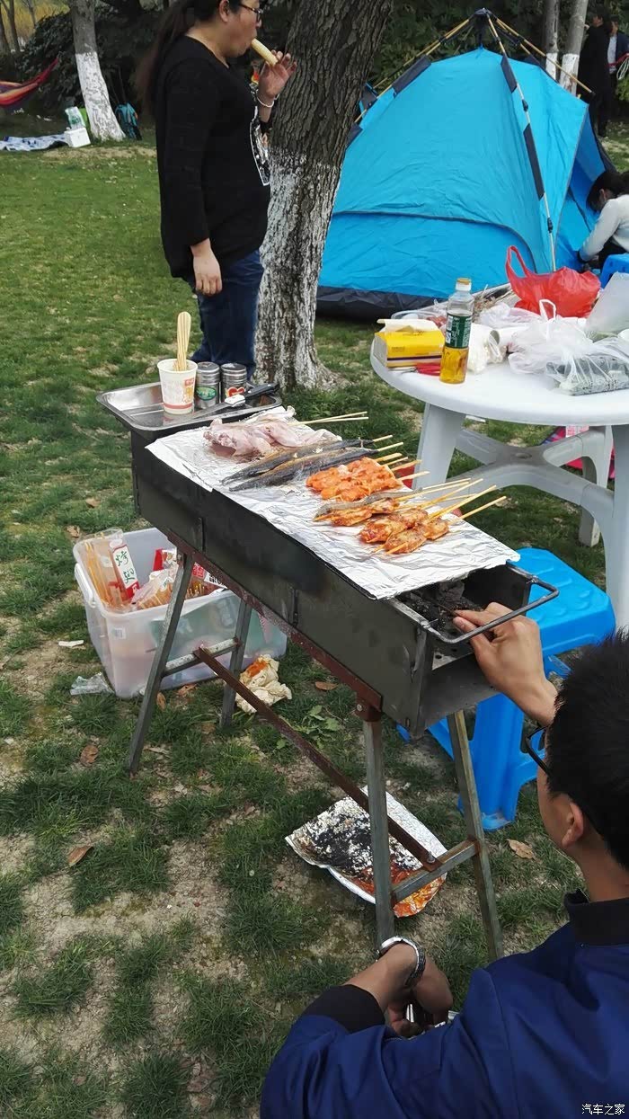 《无锡长安车友会》周末与好友一起湿地公园烧烤