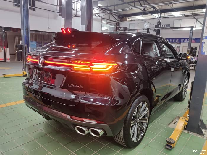 【图】黑武士unik,最霸气的颜色还是黑色_长安uni-k论坛_汽车之家论坛