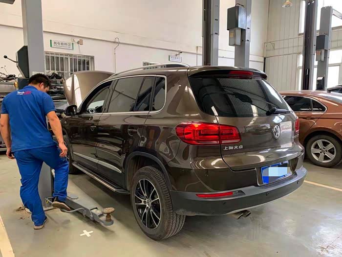 开上家里的老途观来做保养依旧霸气