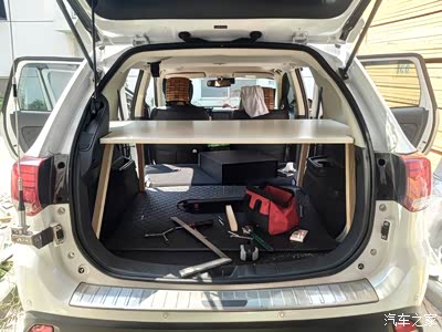 欧蓝德两个月体验加装后备箱储物柜_欧蓝德论坛_手机汽车之家