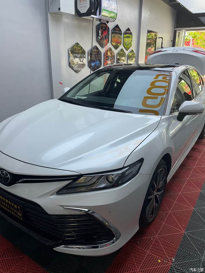 【图】豪华改的黑顶和反光镜,是不是更帅了_凯美瑞论坛_汽车之家论坛