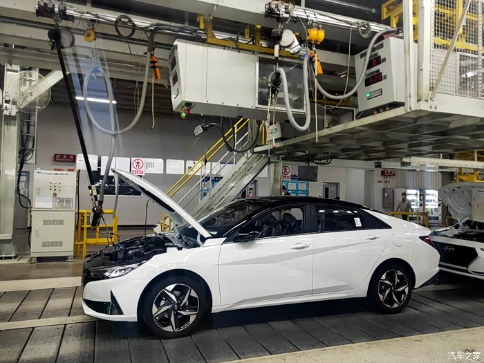 北京现代工厂,亲眼目睹第七代伊兰特制造过程_伊兰特论坛_汽车之家