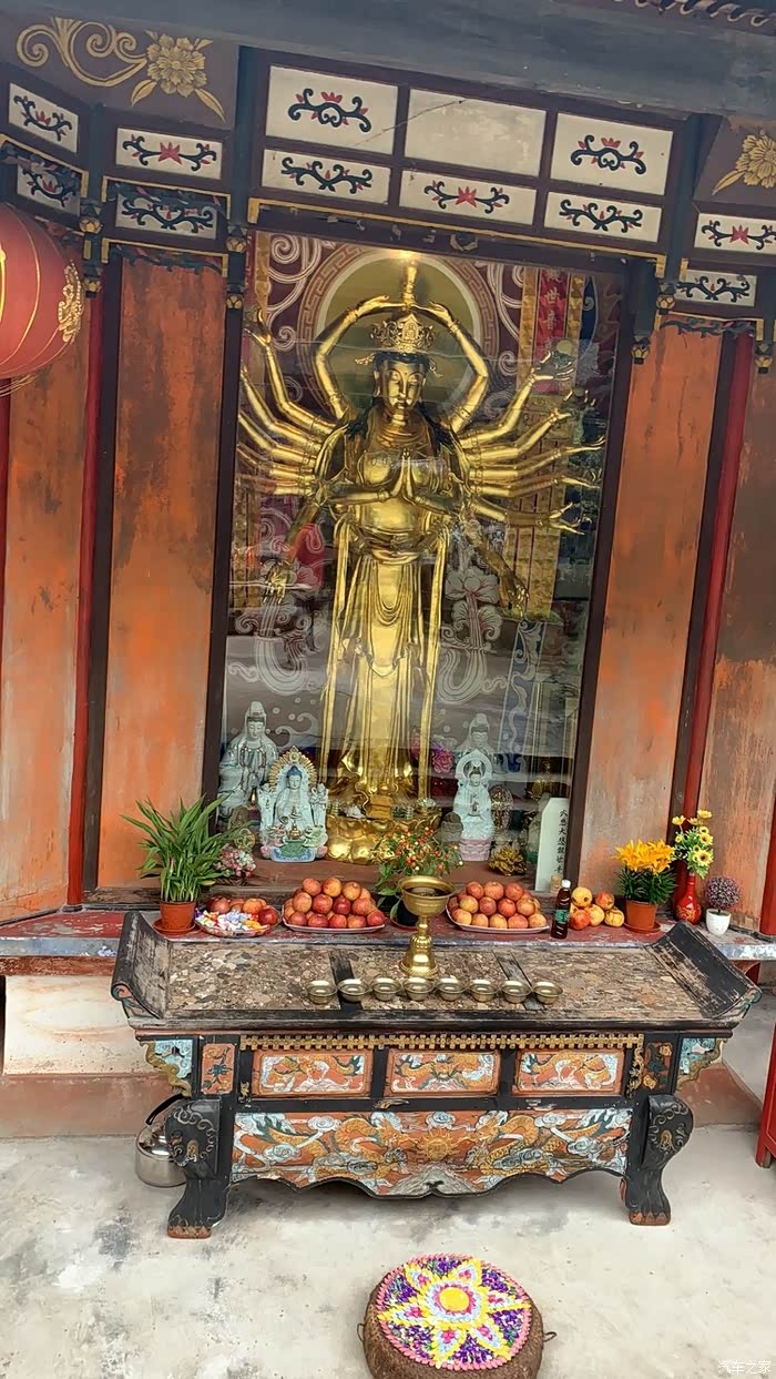 冬日里的太阳打卡峨眉善觉寺