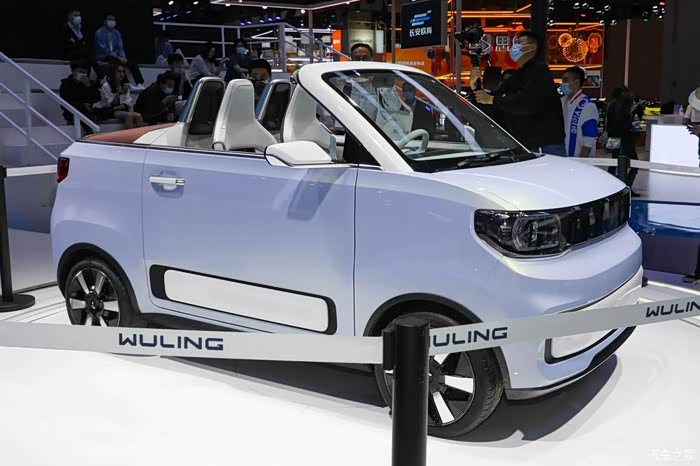 【迎暖春送积分】上海车展五菱宏光miniev敞篷款