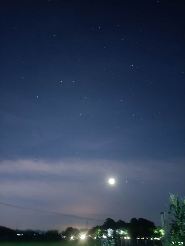 乡村的夜晚别有韵味
