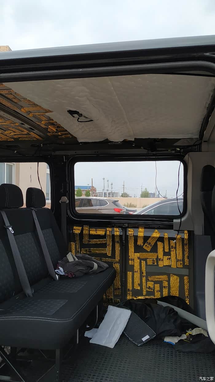 新购一辆大通v80准备第三次进藏初级自行改装进行中